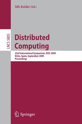 Keidar |  Distributed Computing | Buch |  Sack Fachmedien