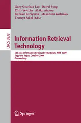 Song / Lin / Aizawa |  Information Retrieval Technology | eBook | Sack Fachmedien