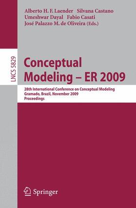 Laender / Castano / Dayal |  Conceptual Modeling - ER 2009 | Buch |  Sack Fachmedien