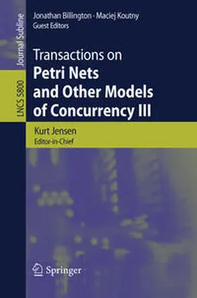 Transactions on Petri Nets and Other Models of Concurrency III | E-Book | sack.de