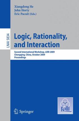 He / Pacuit / Horty |  Logic, Rationality, and Interaction | Buch |  Sack Fachmedien