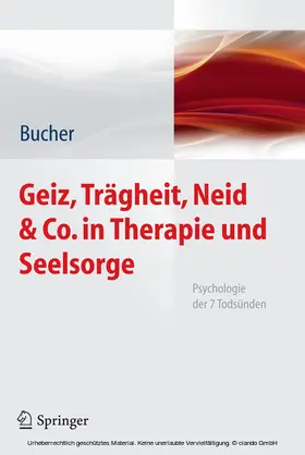 Bucher |  Geiz, Trägheit, Neid & Co. in Therapie und Seelsorge | eBook | Sack Fachmedien