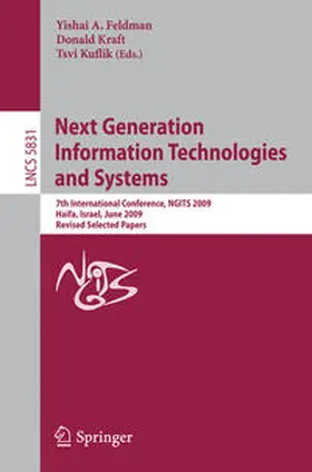 Feldman / Kraft / Kuflik |  Next Generation Information Technologies and Systems | eBook | Sack Fachmedien