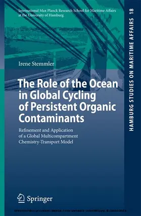 Stemmler |  The Role of the Ocean in Global Cycling of Persistent Organic Contaminants | eBook | Sack Fachmedien