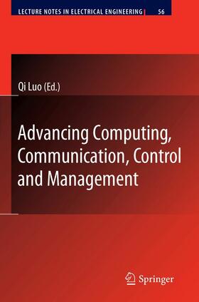 Luo |  Advancing Computing, Communication, Control and Management | eBook | Sack Fachmedien
