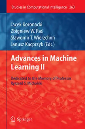 Koronacki / Ras / Wierzchon | Advances in Machine Learning II | E-Book | sack.de