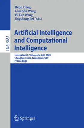 Deng / Wang / Lei |  Artificial Intelligence and Computational Intelligence | eBook | Sack Fachmedien