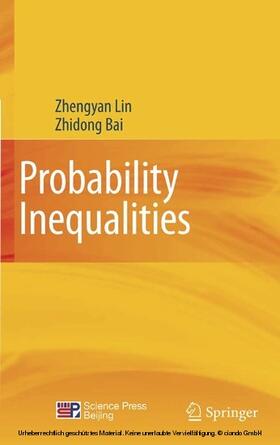 Lin / Bai |  Probability Inequalities | eBook | Sack Fachmedien