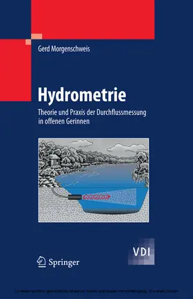 Morgenschweis |  Hydrometrie | eBook | Sack Fachmedien