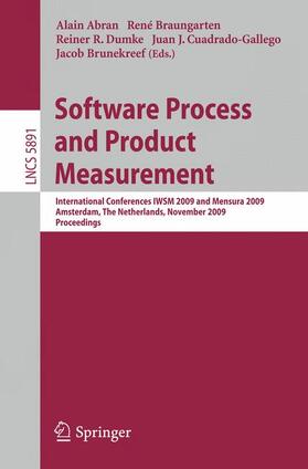 Abran / Braungarten / Brunekreef |  Software Process and Product Measurement | Buch |  Sack Fachmedien