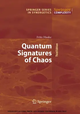 Haake |  Quantum Signatures of Chaos | eBook | Sack Fachmedien