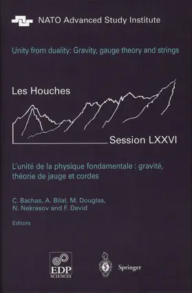 Bachas / Bilal / David |  Unity from Duality: Gravity, Gauge Theory and Strings | Buch |  Sack Fachmedien