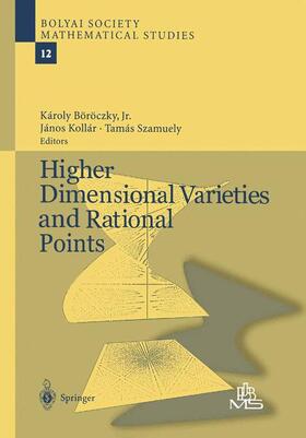Böröczky / Tamas / Kollár |  Higher Dimensional Varieties and Rational Points | Buch |  Sack Fachmedien