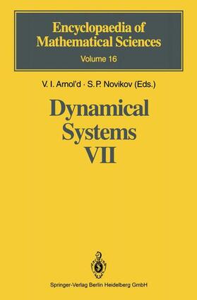 Arnol'd / Novikov |  Dynamical Systems VII | Buch |  Sack Fachmedien