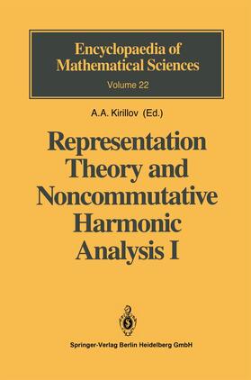 Kirillov |  Representation Theory and Noncommutative Harmonic Analysis I | Buch |  Sack Fachmedien