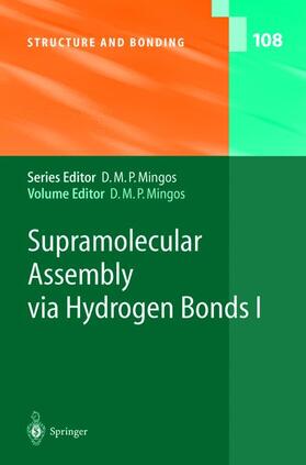 Mingos |  Supramolecular Assembly via Hydrogen Bonds I | Buch |  Sack Fachmedien