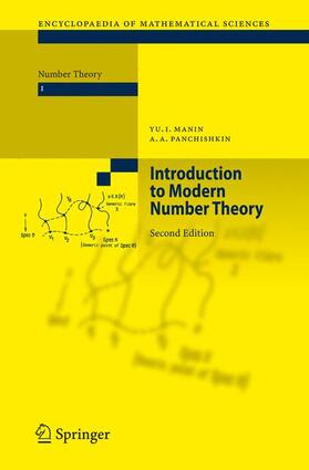 Panchishkin / Manin |  Introduction to Modern Number Theory | Buch |  Sack Fachmedien