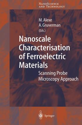 Gruverman / Alexe |  Nanoscale Characterisation of Ferroelectric Materials | Buch |  Sack Fachmedien