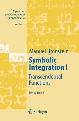 Bronstein |  Symbolic Integration I | Buch |  Sack Fachmedien