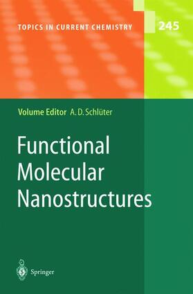 Schlüter |  Functional Molecular Nanostructures | Buch |  Sack Fachmedien