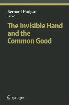 Hodgson |  The Invisible Hand and the Common Good | Buch |  Sack Fachmedien