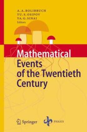 Bolibruch / YURIY S. / Sinai |  Mathematical Events of the Twentieth Century | Buch |  Sack Fachmedien