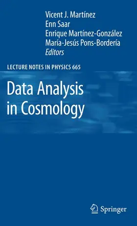 Martinez / Saar / Gonzales |  Data Analysis in Cosmology | Buch |  Sack Fachmedien