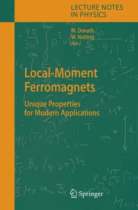 Nolting / Donath |  Local-Moment Ferromagnets | Buch |  Sack Fachmedien