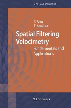 Asakura / Aizu |  Spatial Filtering Velocimetry | Buch |  Sack Fachmedien