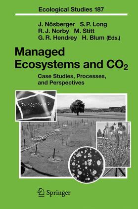 Nösberger / Long / Blum |  Managed Ecosystems and CO2 | Buch |  Sack Fachmedien