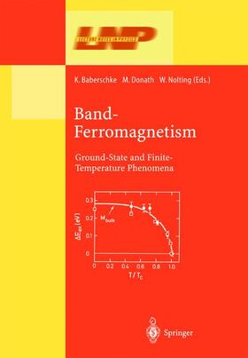 Baberschke / Nolting / Donath |  Band-Ferromagnetism | Buch |  Sack Fachmedien