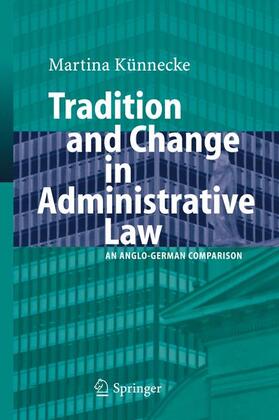 Künnecke |  Tradition and Change in Administrative Law | Buch |  Sack Fachmedien