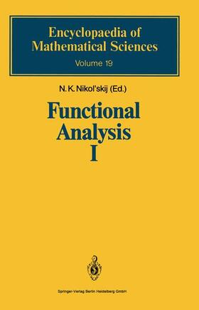 Lyubich / Nikol'skij |  Functional Analysis I | Buch |  Sack Fachmedien