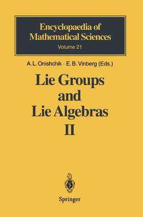 Onishchik / Vinberg |  Lie Groups and Lie Algebras II | Buch |  Sack Fachmedien