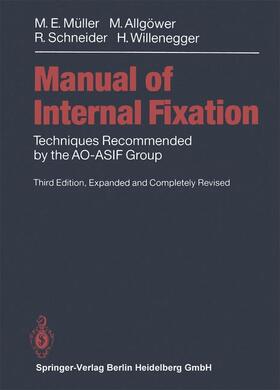 Müller / Schneider / Allgöwer |  Manual of INTERNAL FIXATION | Buch |  Sack Fachmedien