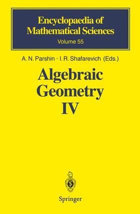 Parshin / Shafarevich |  Algebraic Geometry IV | Buch |  Sack Fachmedien