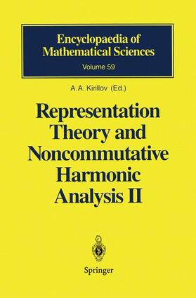 Kirillov |  Representation Theory and Noncommutative Harmonic Analysis II | Buch |  Sack Fachmedien