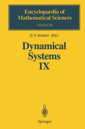Anosov |  Dynamical Systems IX | Buch |  Sack Fachmedien