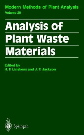 Jackson / Linskens |  Analysis of Plant Waste Materials | Buch |  Sack Fachmedien