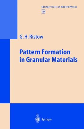 Ristow |  Pattern Formation in Granular Materials | Buch |  Sack Fachmedien
