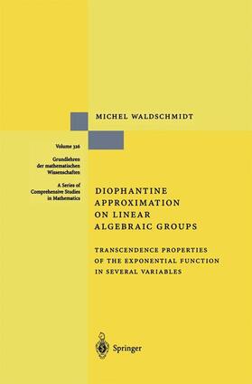 Waldschmidt |  Diophantine Approximation on Linear Algebraic Groups | Buch |  Sack Fachmedien