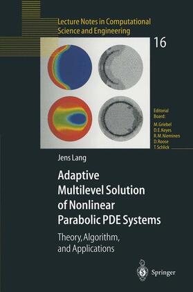 Lang |  Adaptive Multilevel Solution of Nonlinear Parabolic PDE Systems | Buch |  Sack Fachmedien