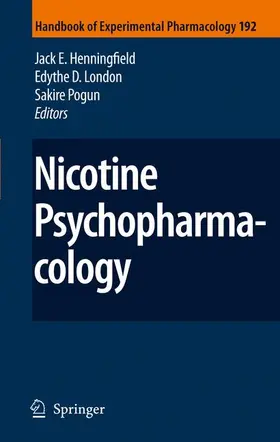 Henningfield / Pogun / London |  Nicotine Psychopharmacology | Buch |  Sack Fachmedien