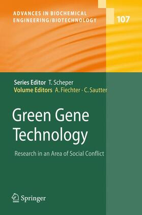 Sautter / Fiechter |  Green Gene Technology | Buch |  Sack Fachmedien