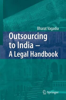 Vagadia |  Outsourcing to India - A Legal Handbook | Buch |  Sack Fachmedien