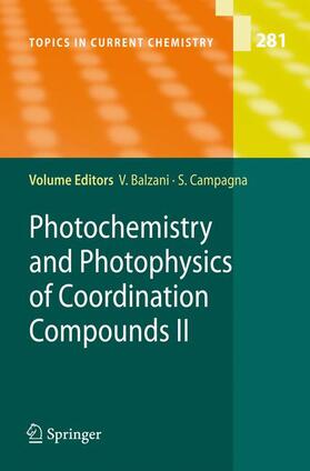 Campagna / Balzani |  Photochemistry and Photophysics of Coordination Compounds II | Buch |  Sack Fachmedien