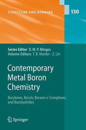 Lin / Marder |  Contemporary Metal Boron Chemistry I | Buch |  Sack Fachmedien