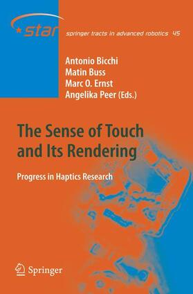 Bicchi / Peer / Buss |  The Sense of Touch and Its Rendering | Buch |  Sack Fachmedien