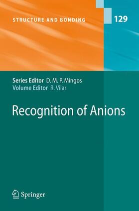 Vilar |  Recognition of Anions | Buch |  Sack Fachmedien