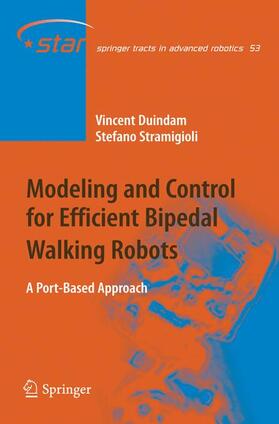 Stramigioli / Duindam |  Modeling and Control for Efficient Bipedal Walking Robots | Buch |  Sack Fachmedien